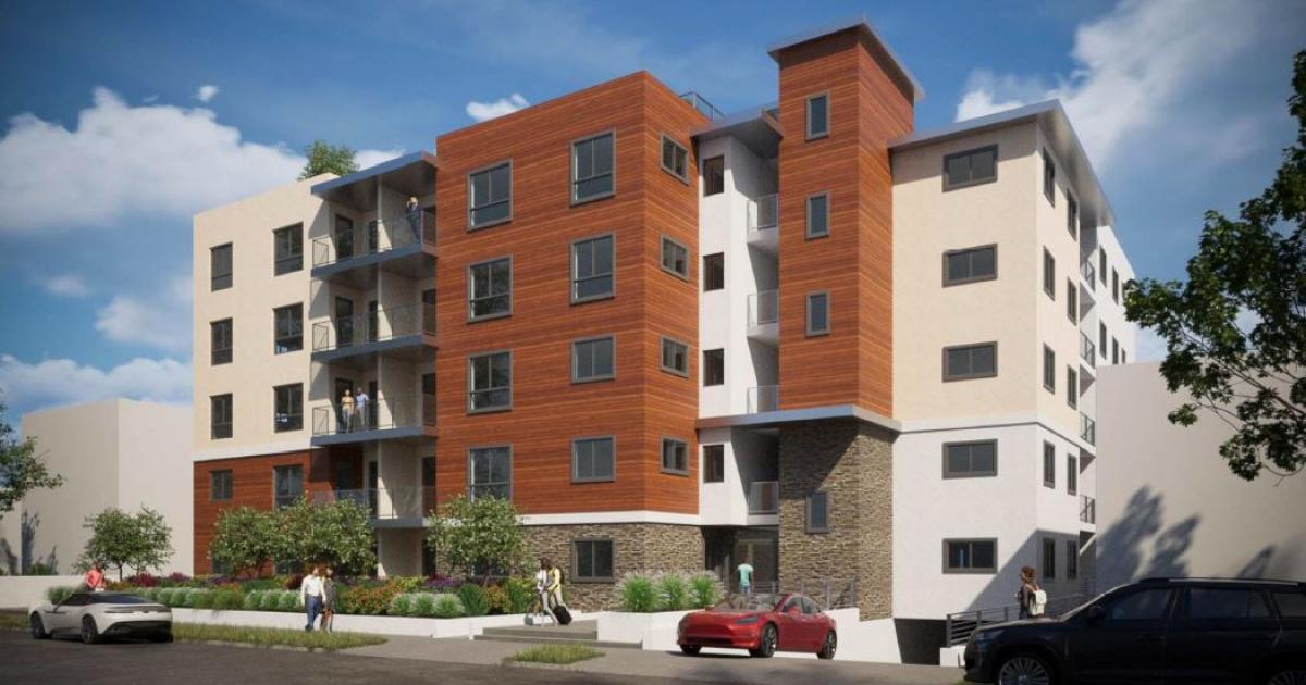 Fivestory, 33unit apartment building in the works at 616 N. Serrano